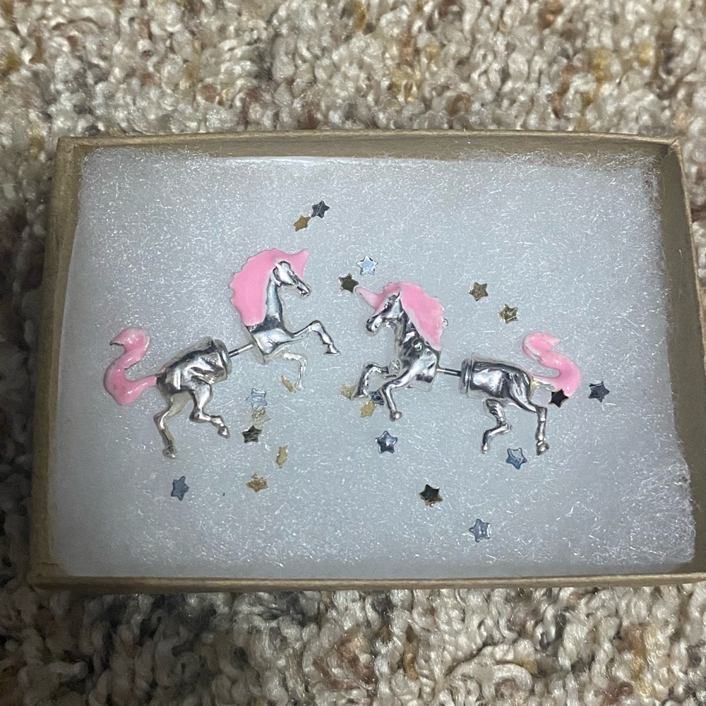 unicorn earrings